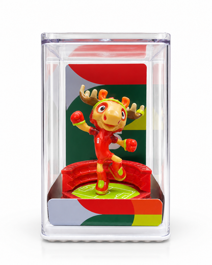 FIFA World Cup 2026™ Official Mascot Figurine Set – Clutch, Zayu & Maple | All 3 Host Nations | Licensed Collector Display Set with Cases